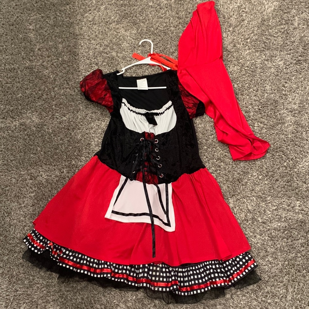 Red ridding hood costume🎃🎃🎃🎃